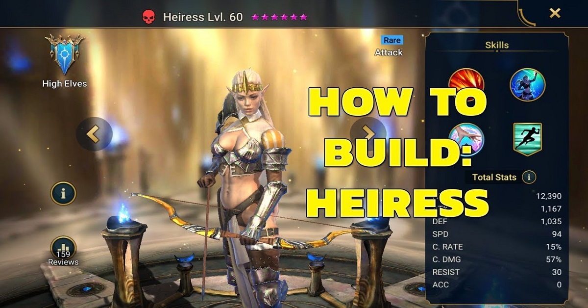 heiress champion guide