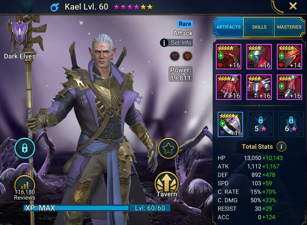 kael champion