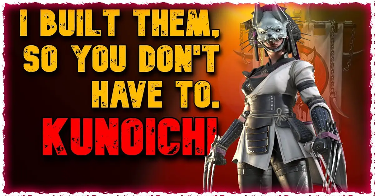 Kunoichi champion guide