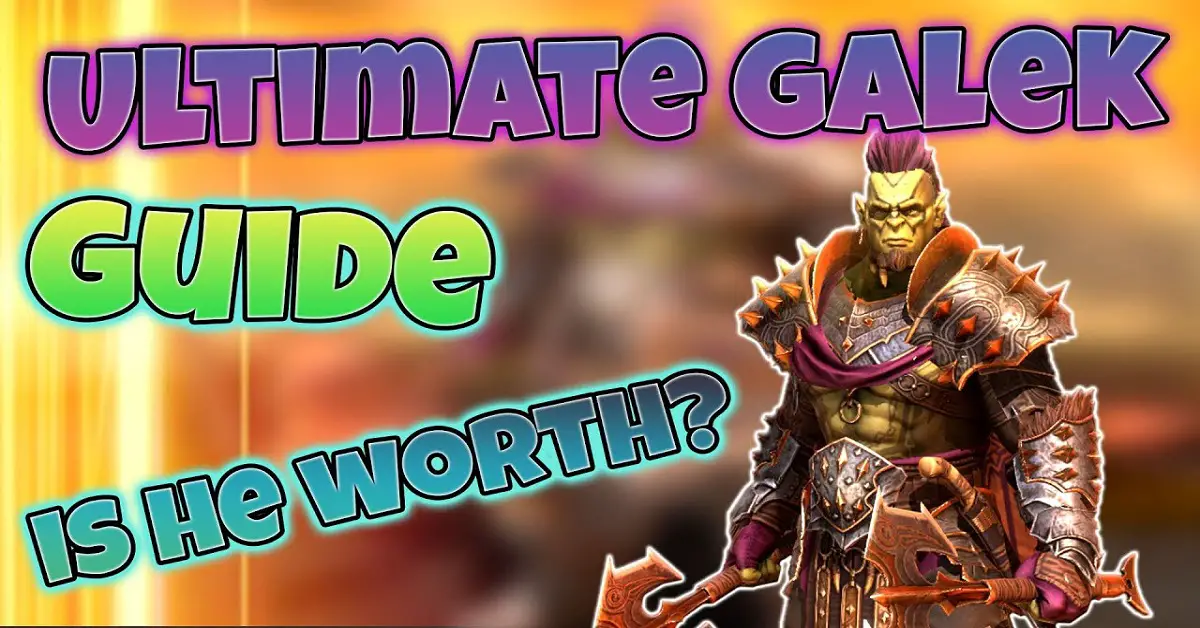 Ultimate Galek champion guide