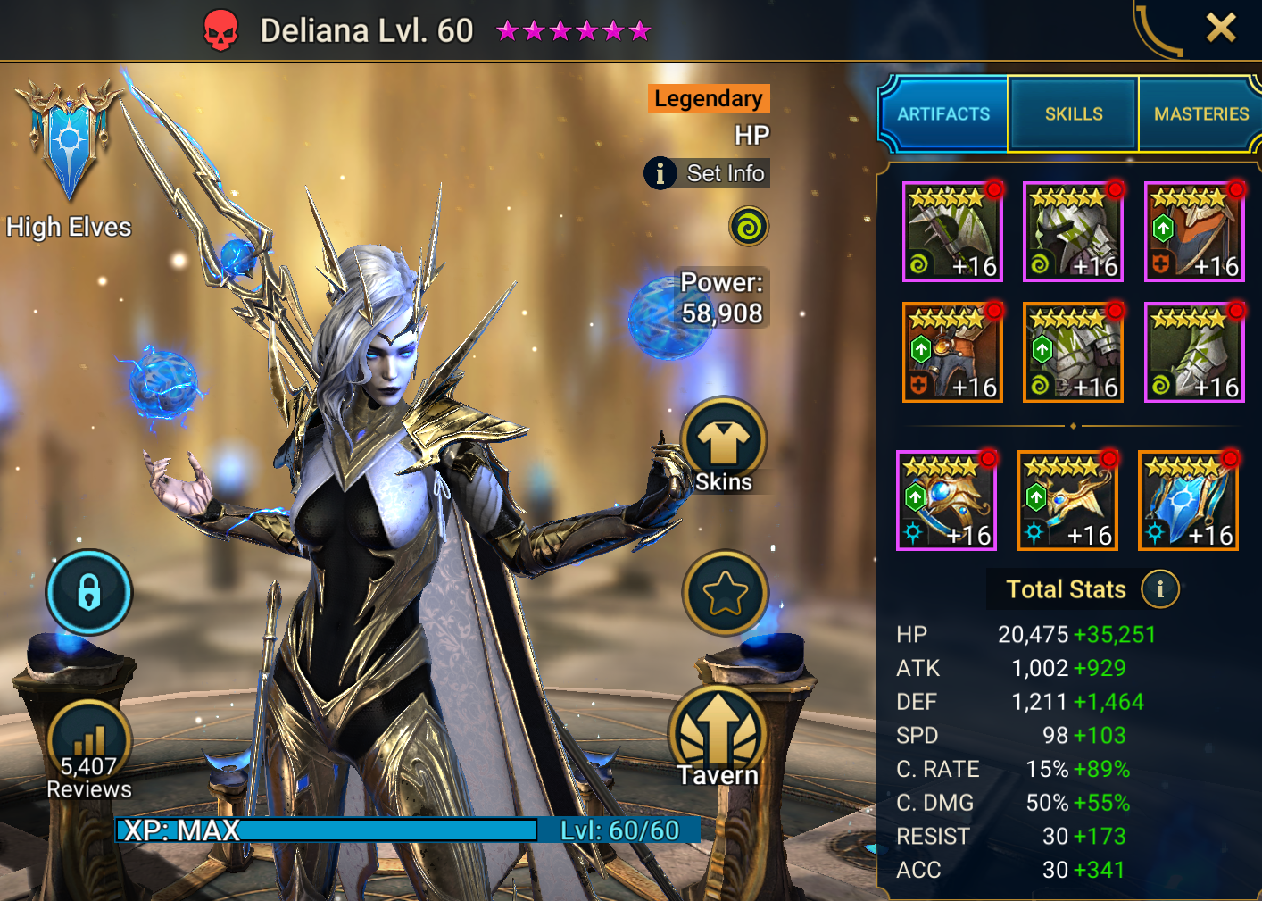 Deliana setup