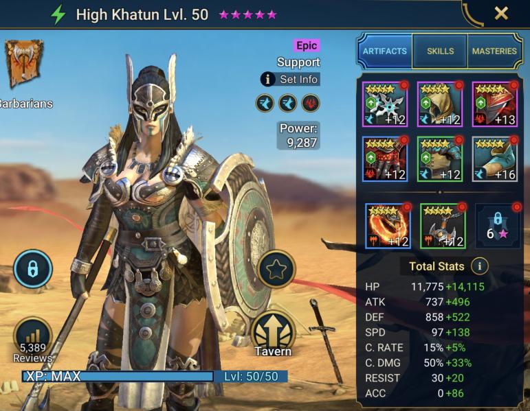 High Khatun Champion Guide Raid Shadow Legends