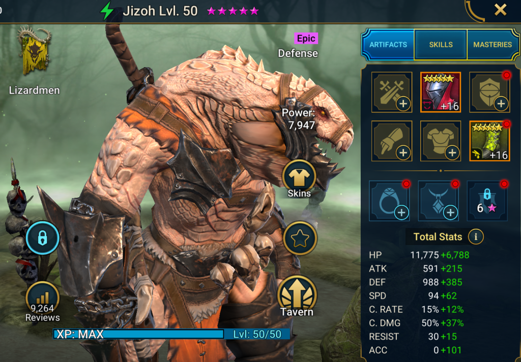 Jizoh Champion Guide Raid Shadow Legends