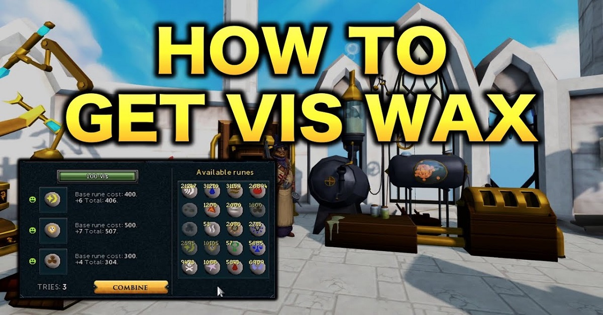 rs3 how to get vis wax