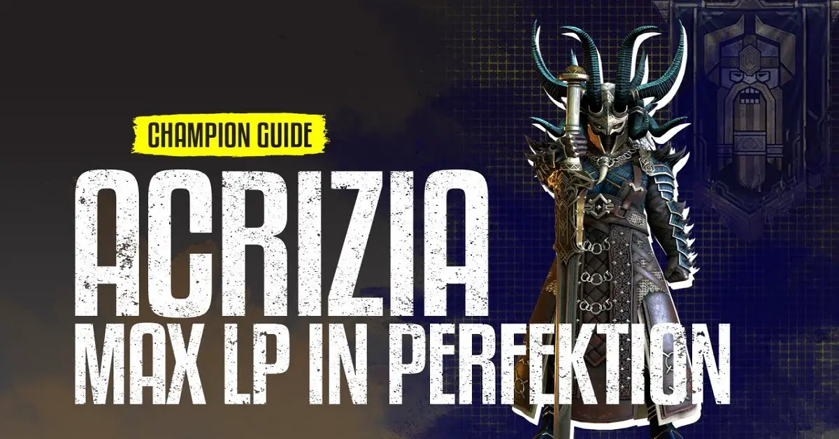 Acrizia champion guide