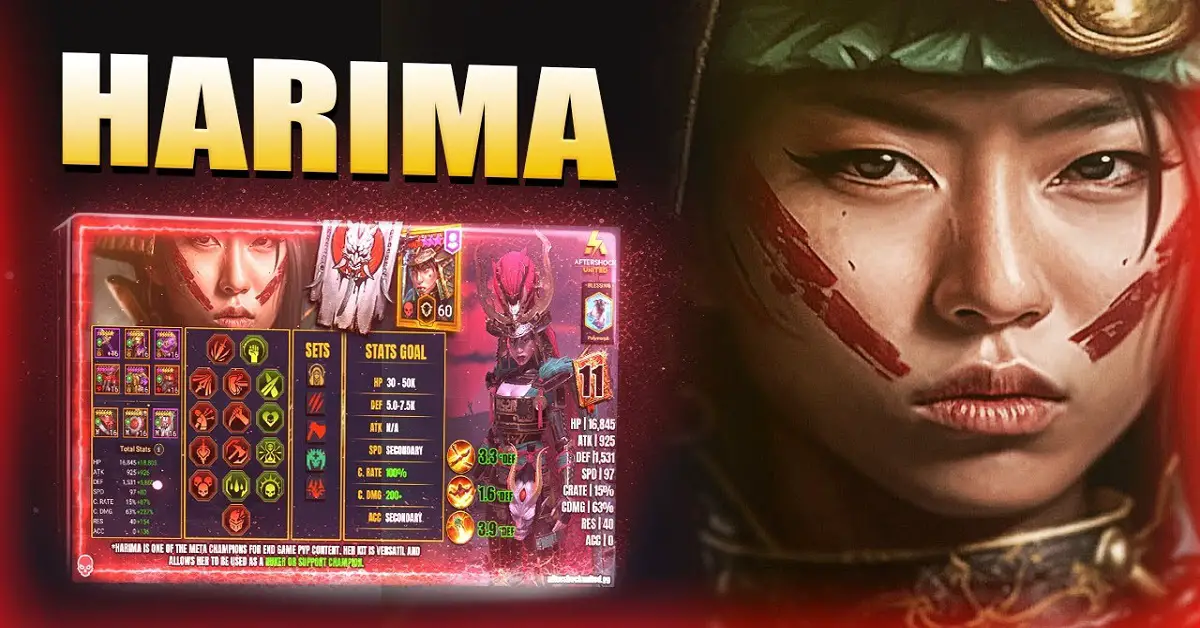Harima champion guide
