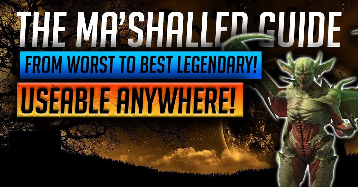 Ma'Shalled champion guide
