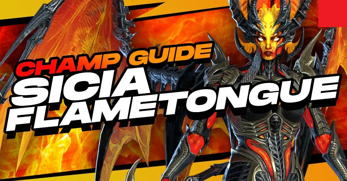 Sicia Flametongue champion guide