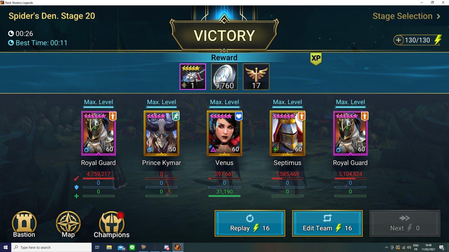 Venus Champion Guide Raid Shadow Legends