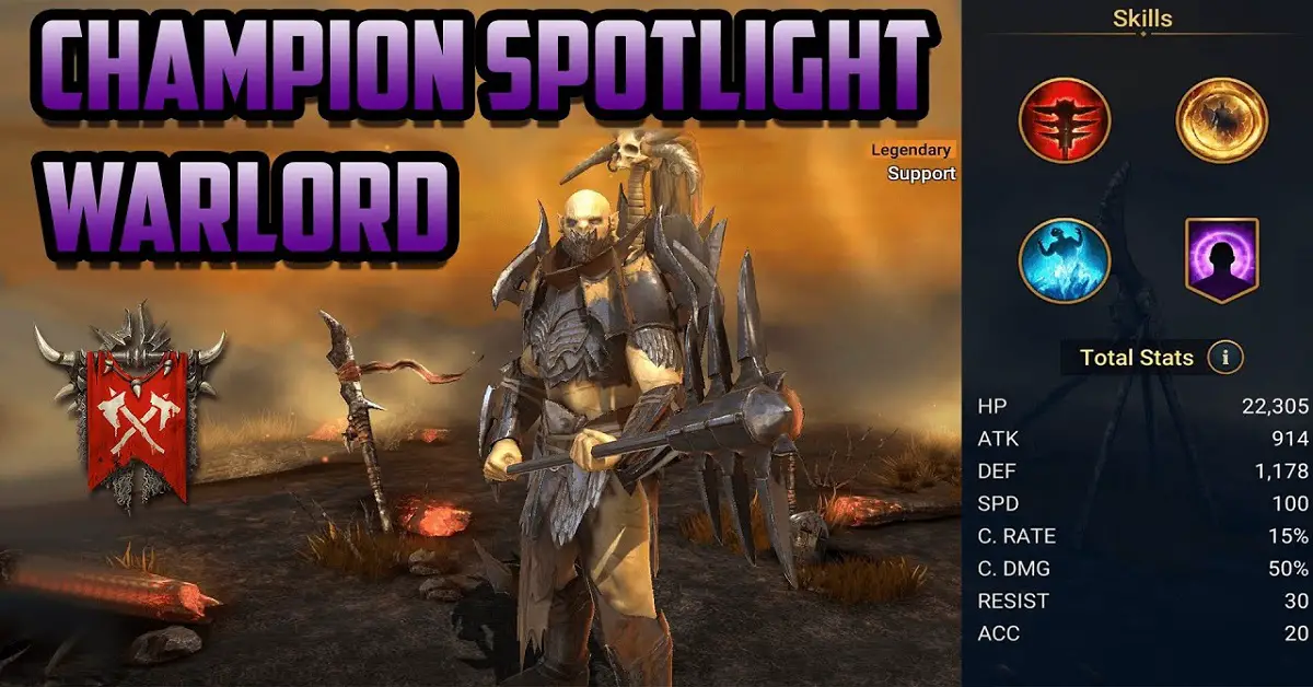 warlord champion guide