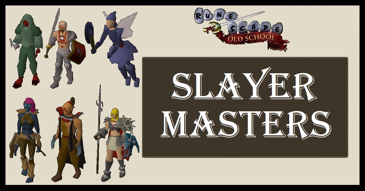 OSRS Slayer Masters