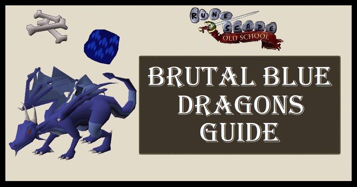 OSRS brutal blue dragons guide