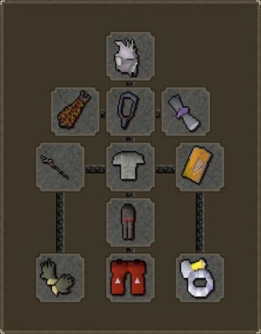 budget melee gear for blue dragons osrs