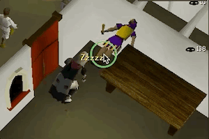 example of blackjacking in osrs