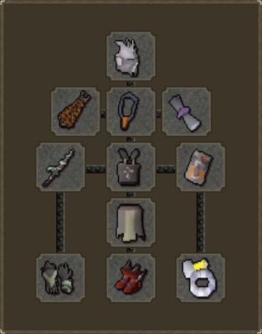 mid-tier melee gear for brutal blue dragons osrs