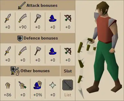 osrs tentacle whip stats