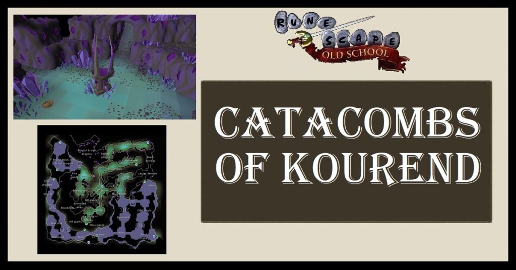 OSRS of Kourend Map, Monsters & Location