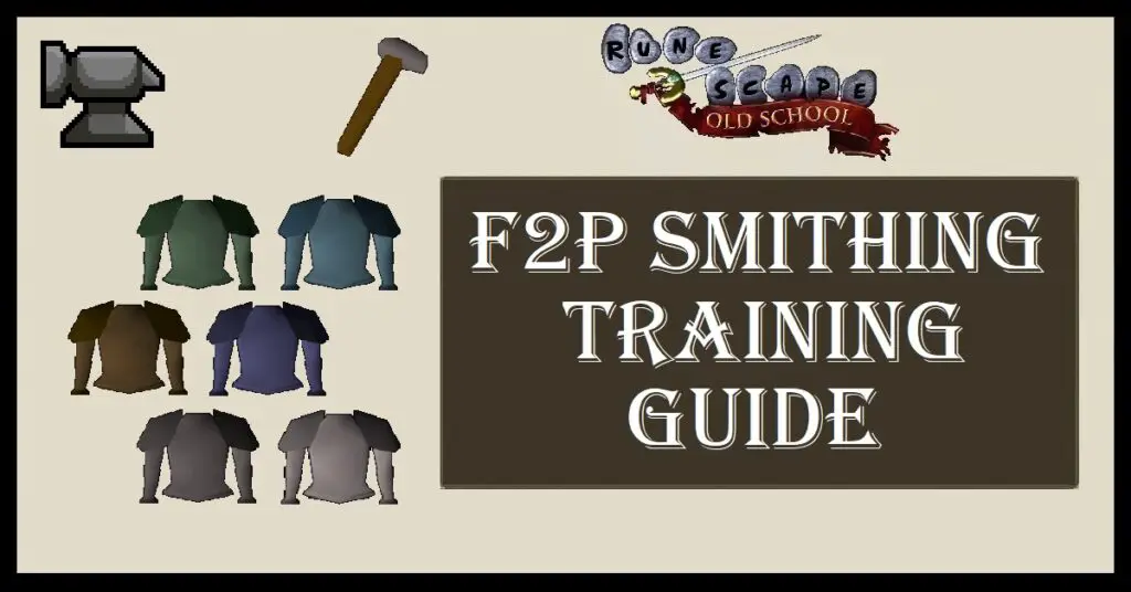 OSRS F2P Smithing Training Guide Freetoplay