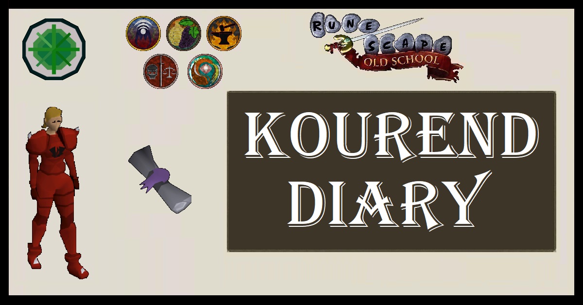 OSRS Kourend Diary Guide