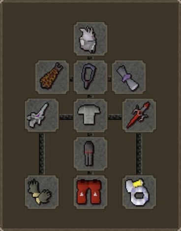 budget melee lesser demon setup osrs