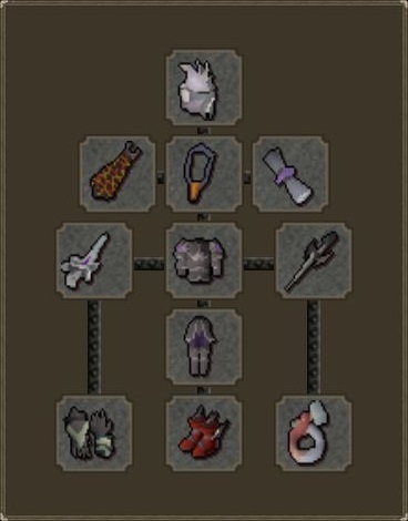 max melee lesser demon setup osrs