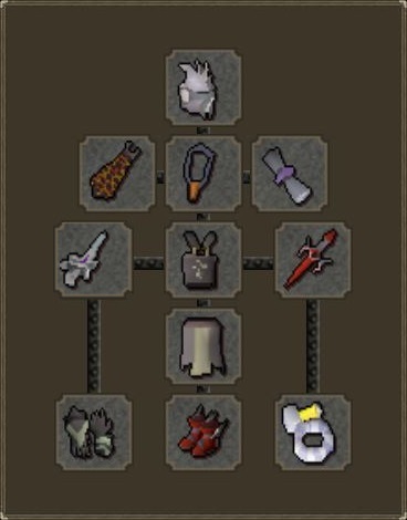 mid-tier melee lesser demon setup osrs