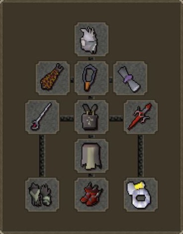 mid-tier melee rapier setup for dust devils osrs