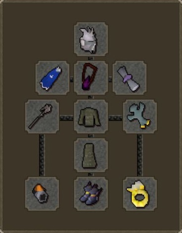 osrs mid-tier mage setup for cave krakens